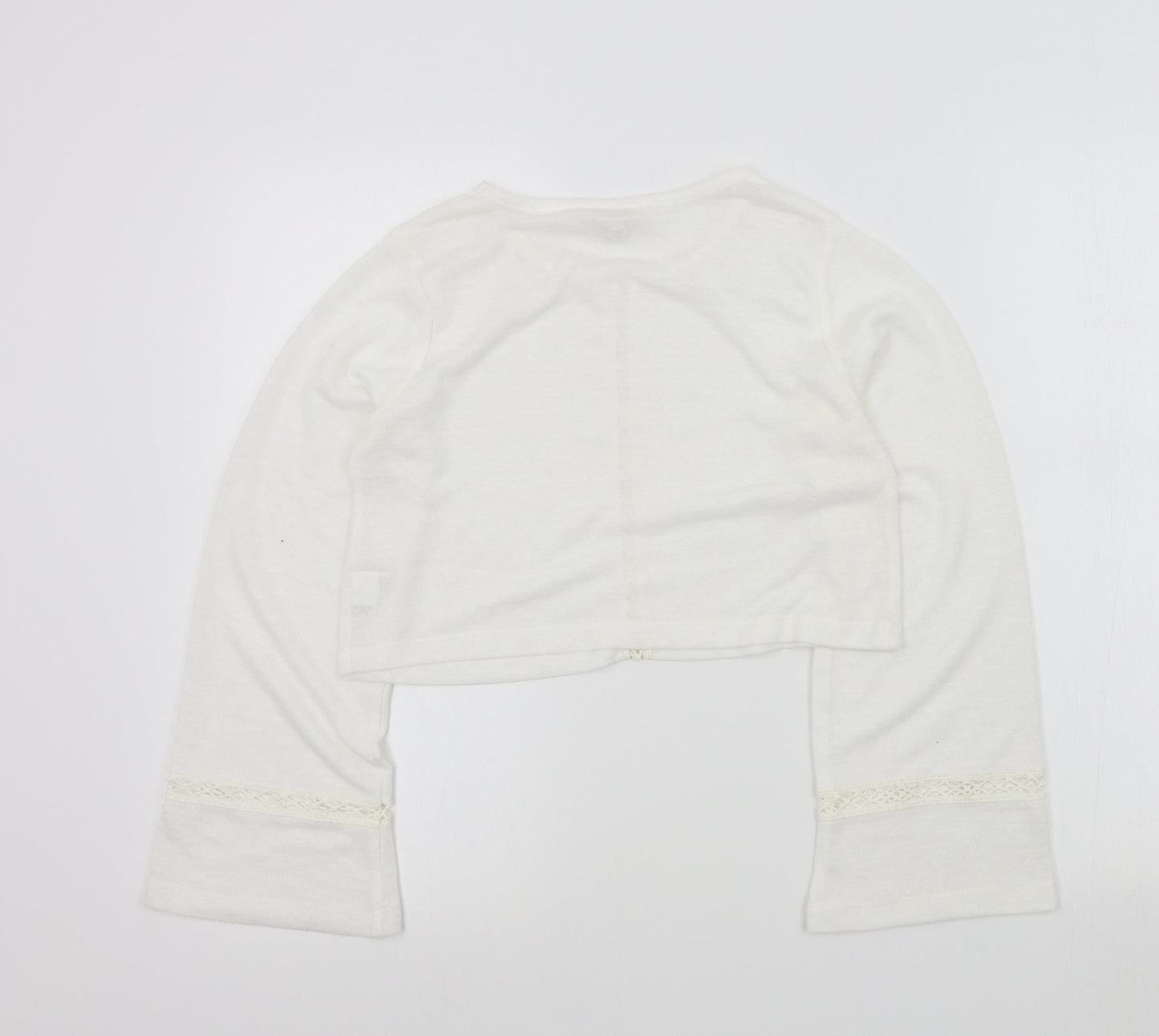 River Island Womens White   Pullover Jumper Size 6