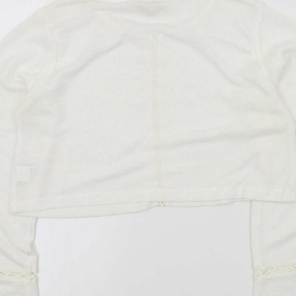 River Island Womens White   Pullover Jumper Size 6