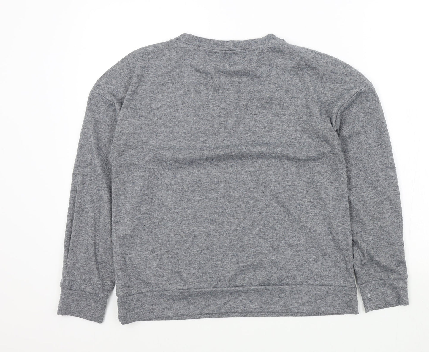 M&S Womens Grey   Pullover Jumper Size 12