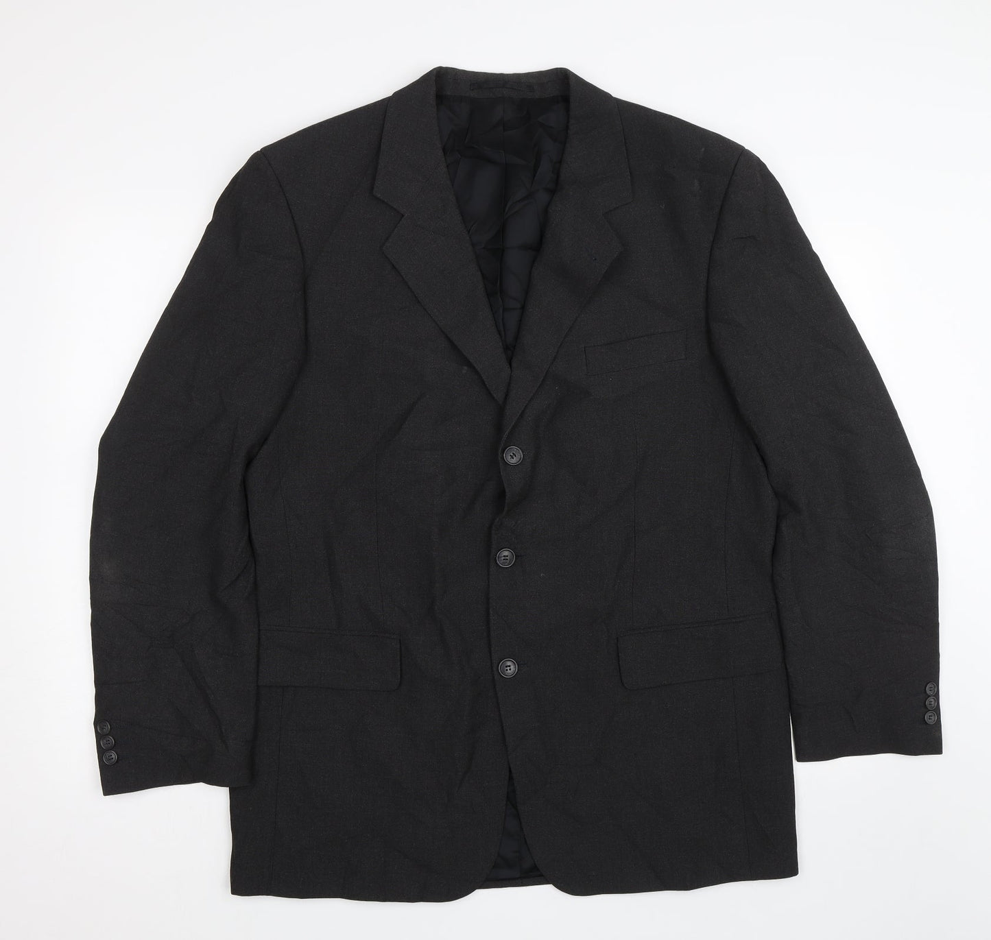 Copperstone Mens Black   Jacket Suit Size 42