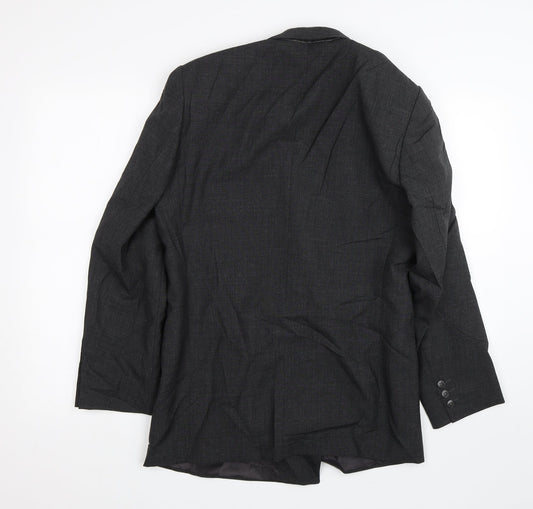 Dormeuil Mens Grey   Jacket Suit Size 46