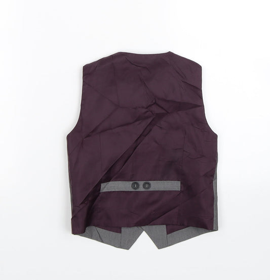 NEXT Boys Grey   Jacket Waistcoat Size 4-5 Years