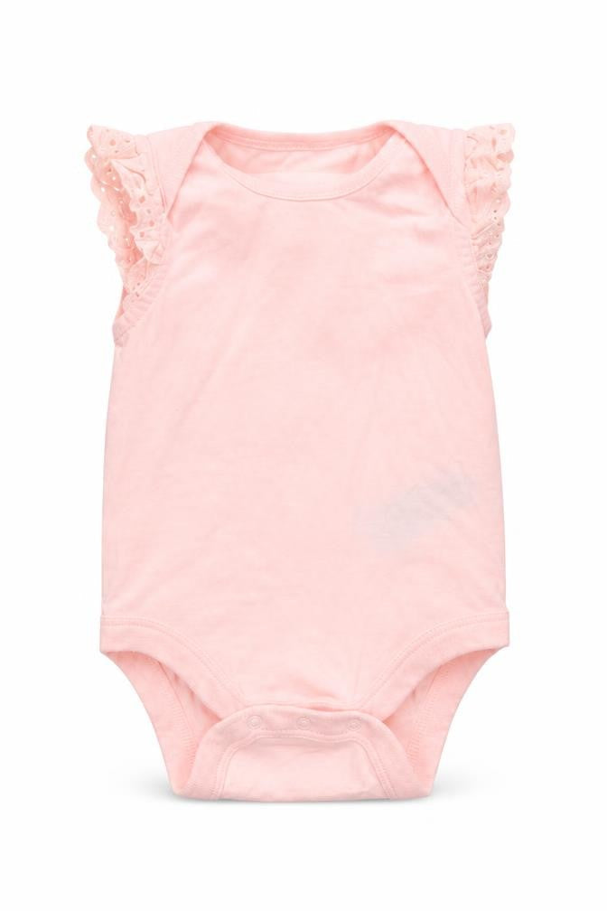 Front view of Gap Baby Pink Basic T-Shirt, size 0-3, Months