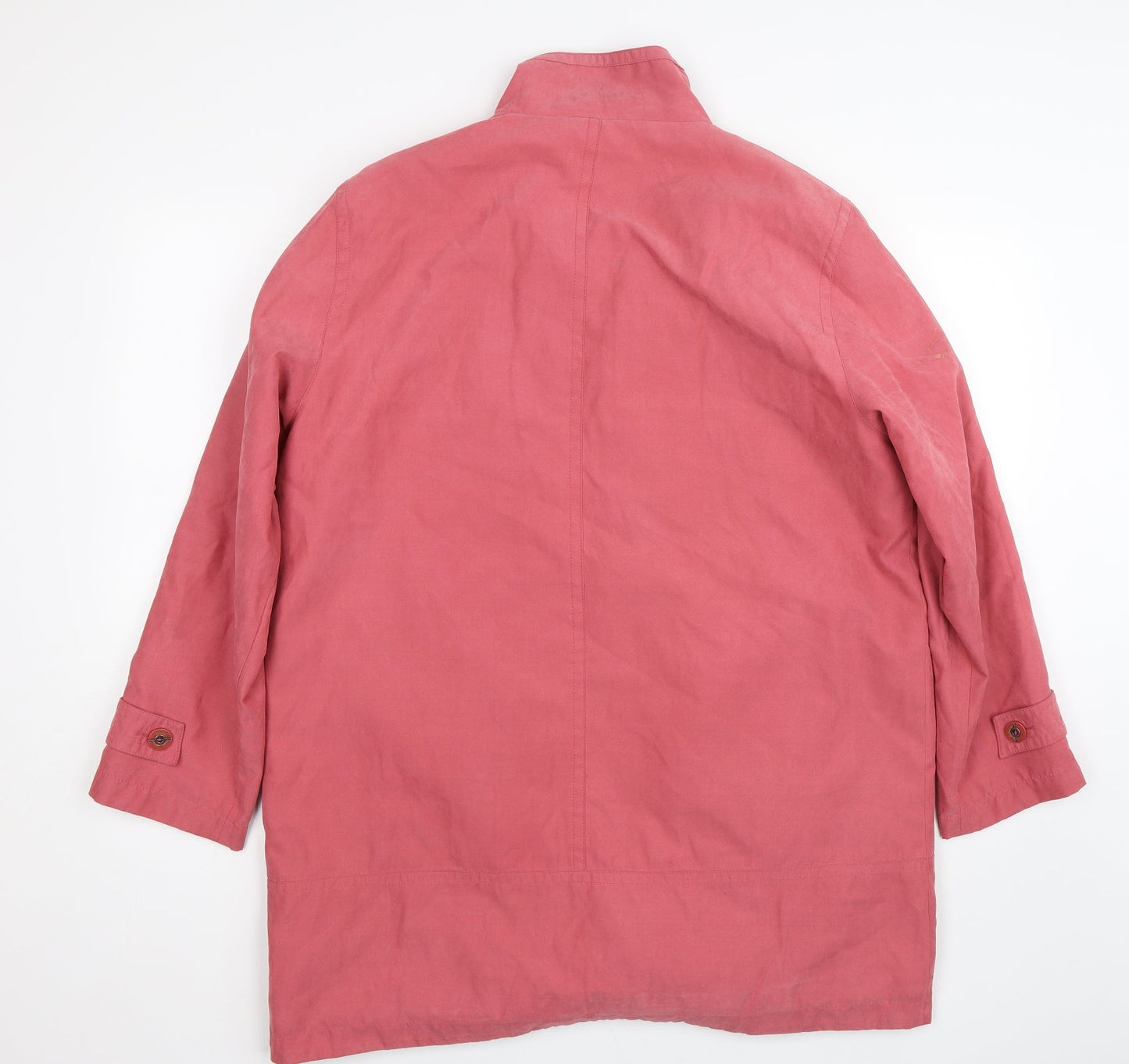 BHS Womens Pink   Overcoat Coat Size 16