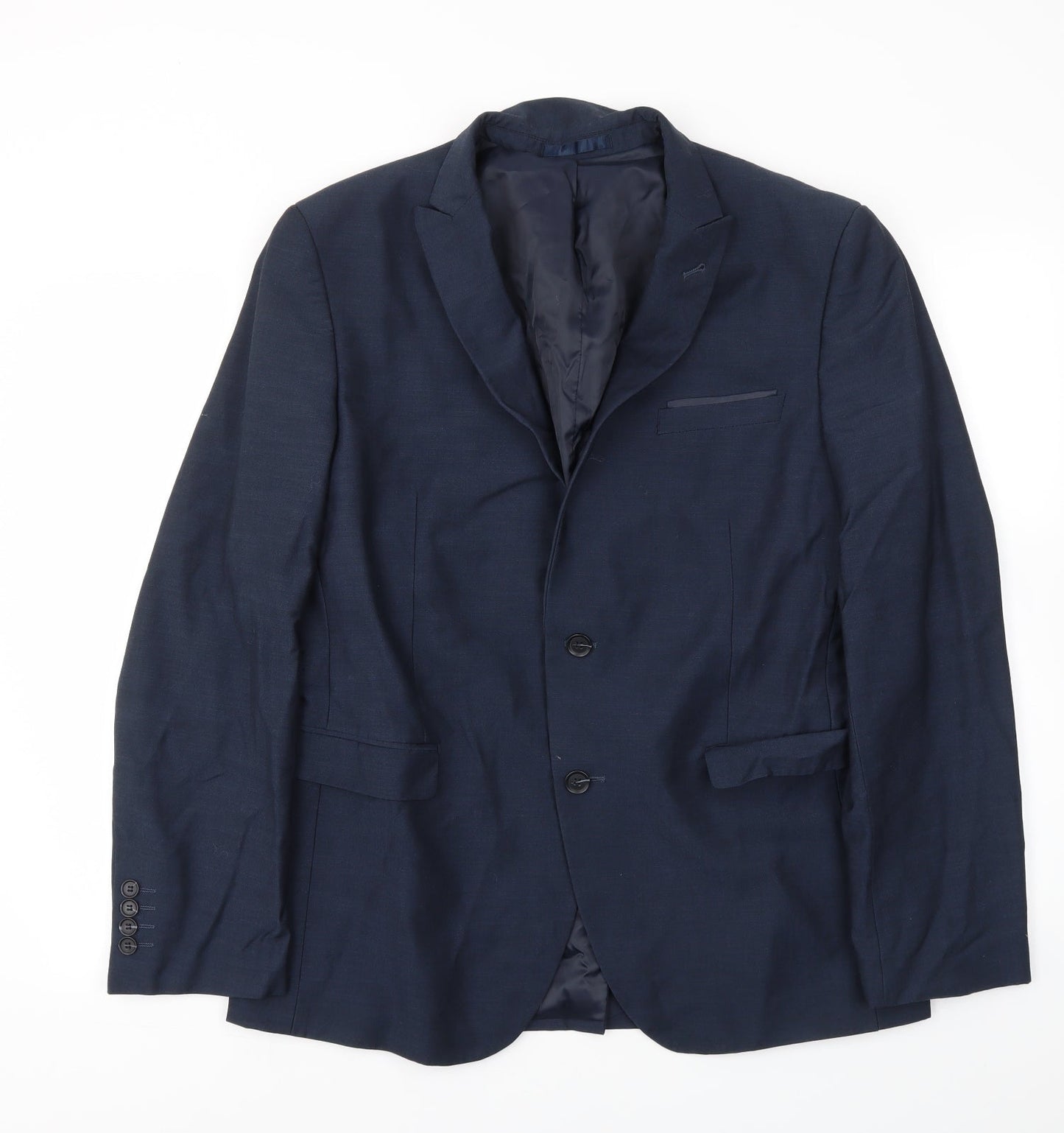 Cedar Wood State Mens Blue   Jacket Blazer Size 42