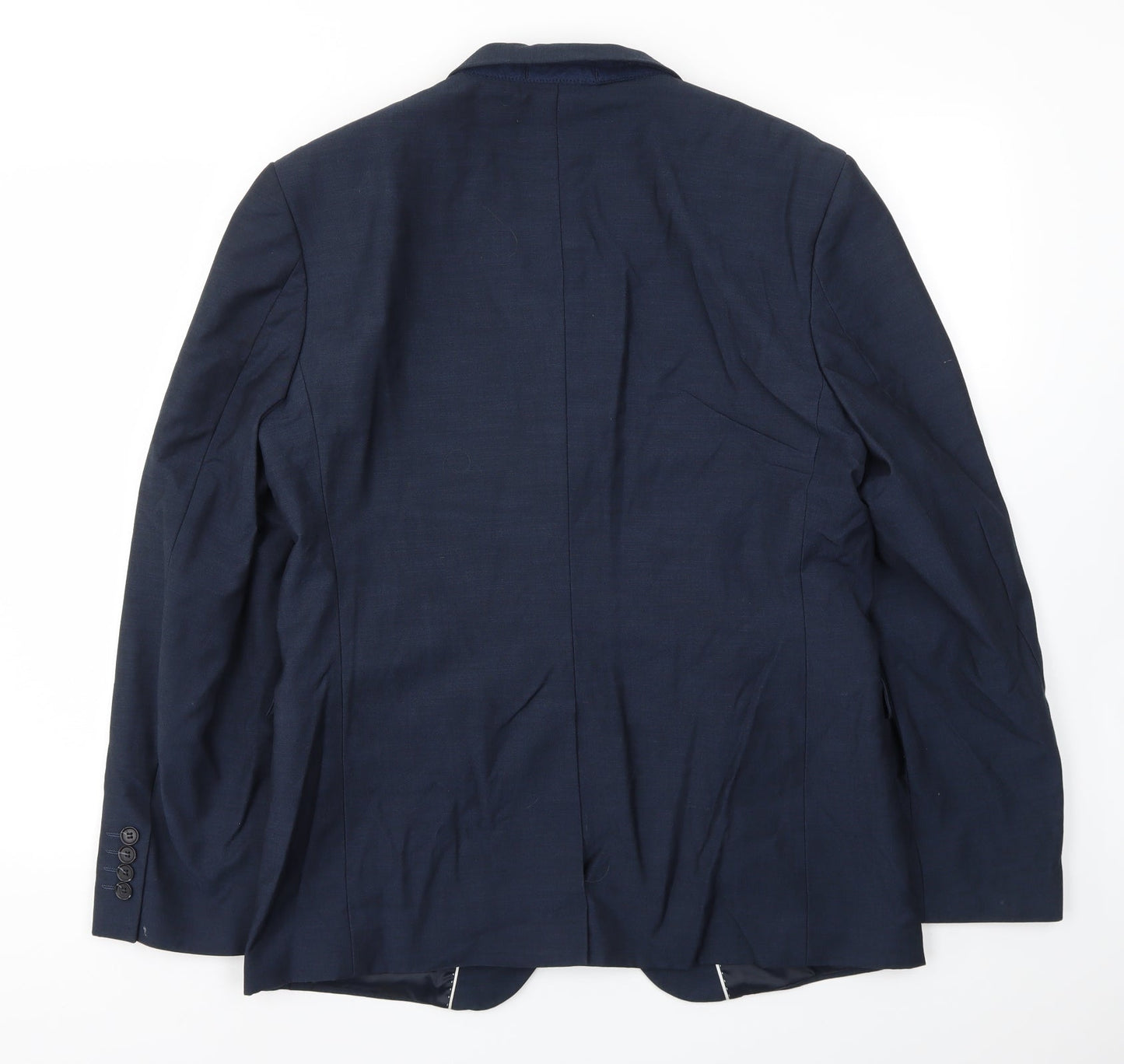 Cedar Wood State Mens Blue   Jacket Blazer Size 42