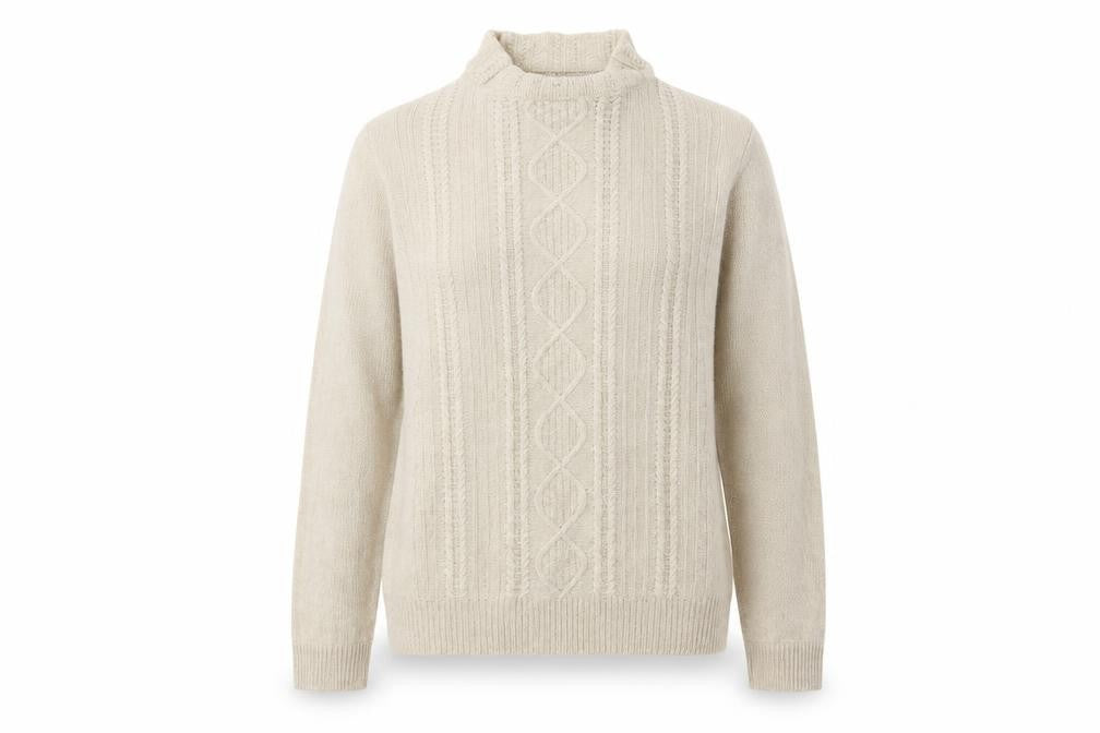 ISLE  Womens Beige   Pullover Jumper Size S