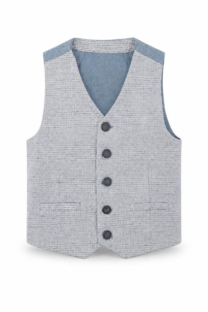 Next Boys Blue   Basic Jacket Waistcoat Size 3 Years