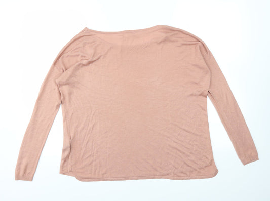 H&M Womens Pink   Basic T-Shirt Size S