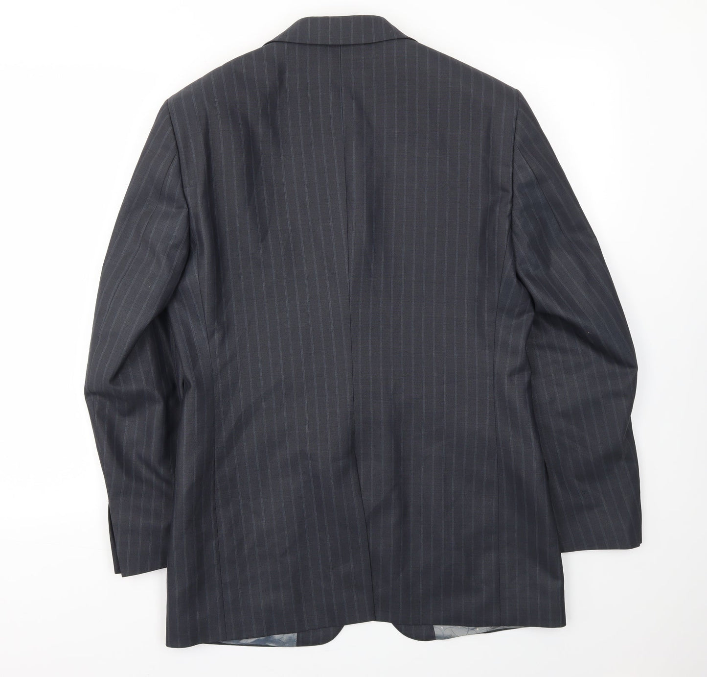 REMUS Mens Blue Striped  Jacket Blazer Size 36