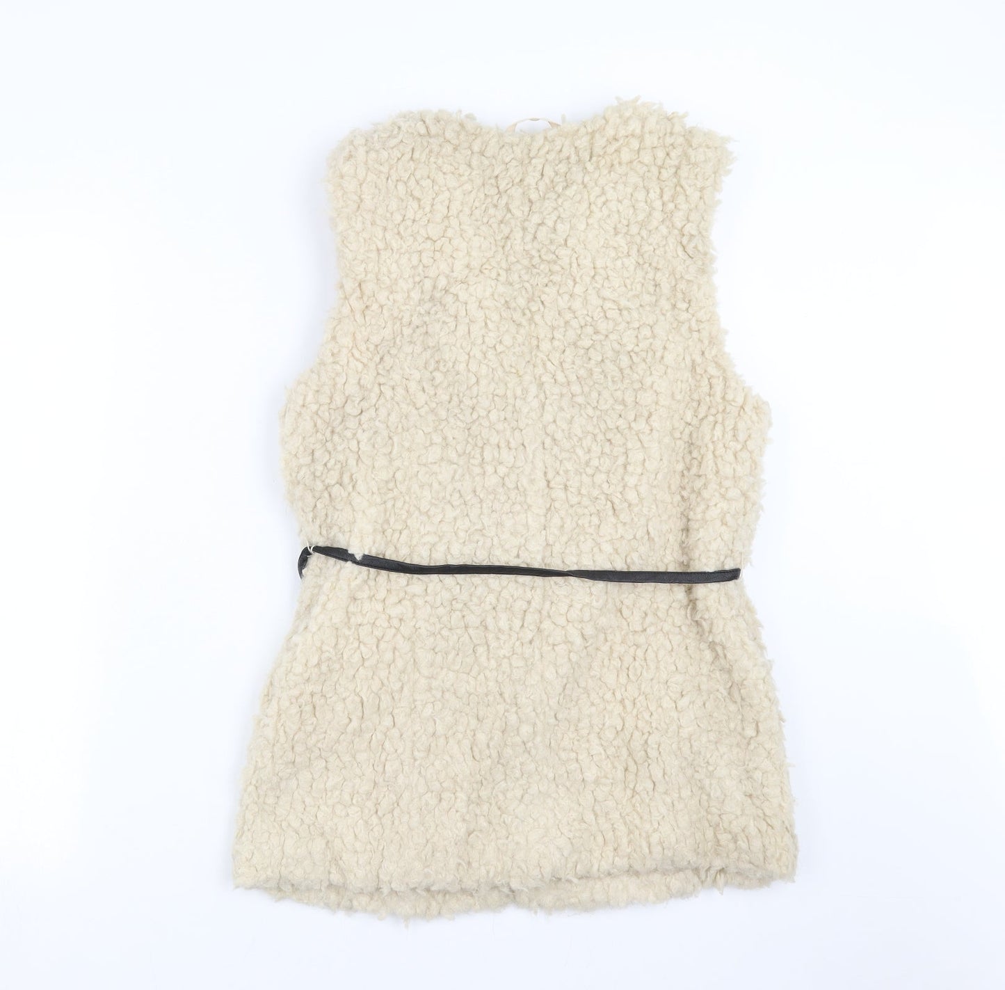 H&M Womens Beige   Gilet Jacket Size S