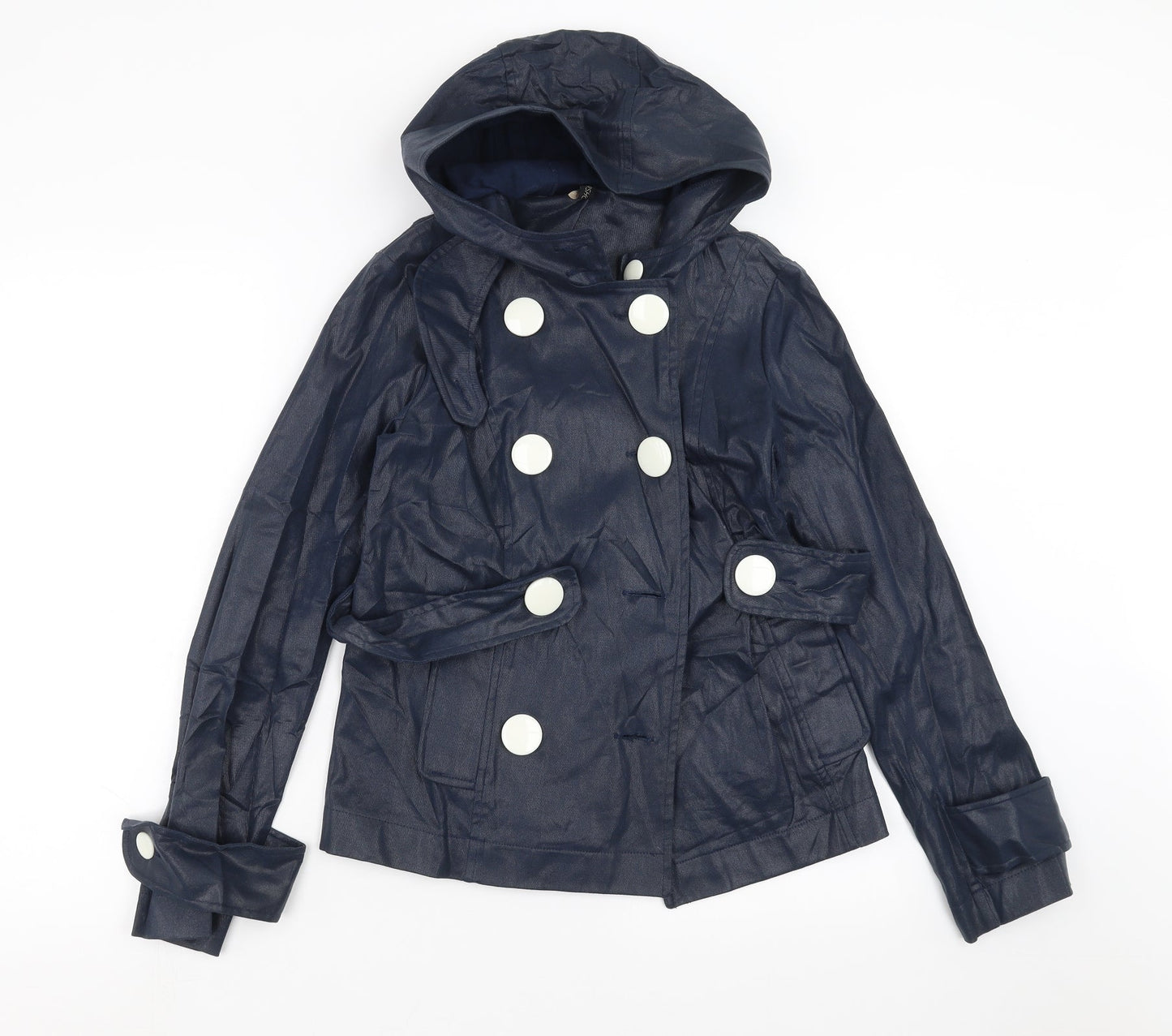 Topshop Womens Blue   Jacket  Size 8