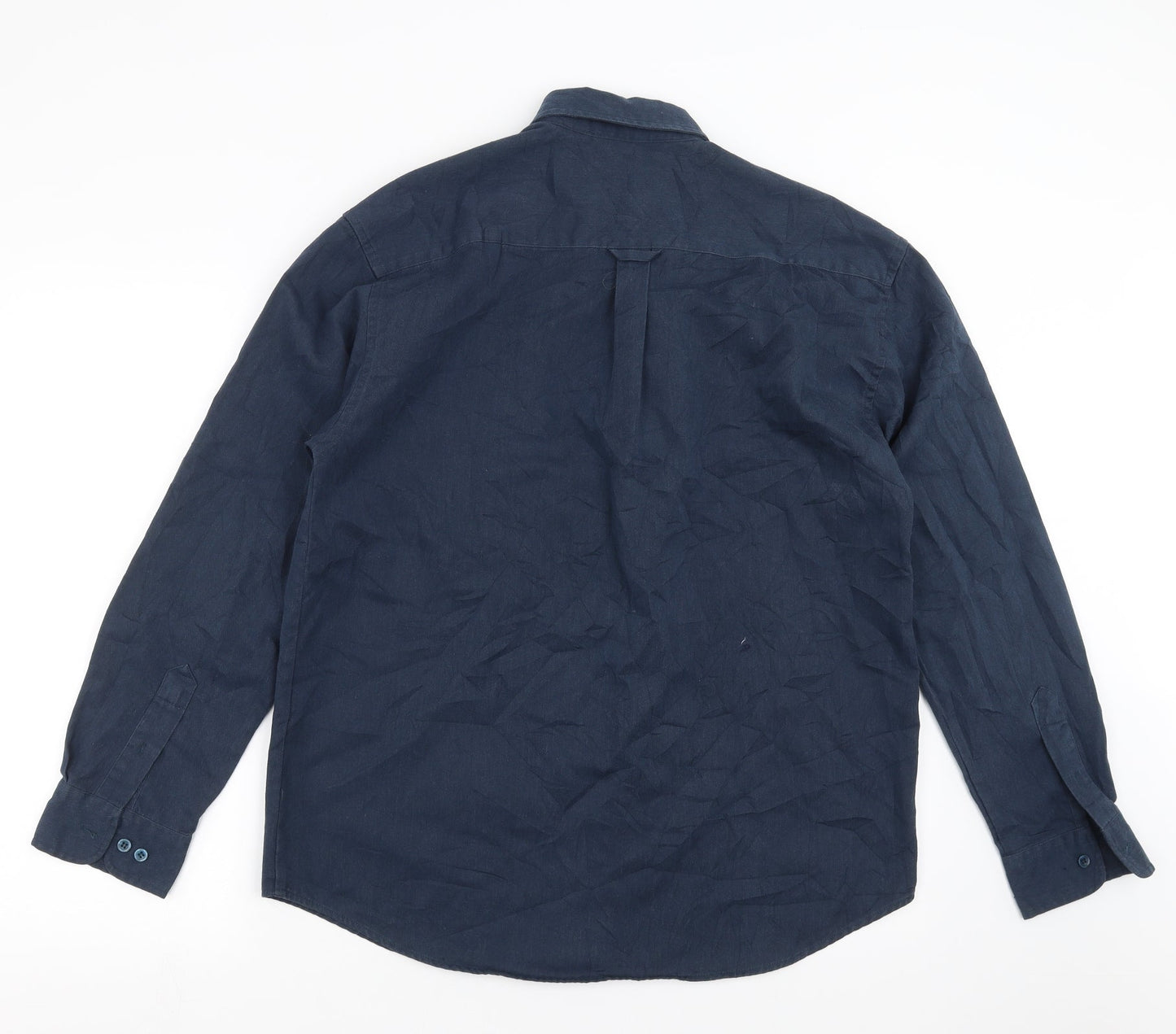 Disciple  Mens Blue    Button-Up Size M