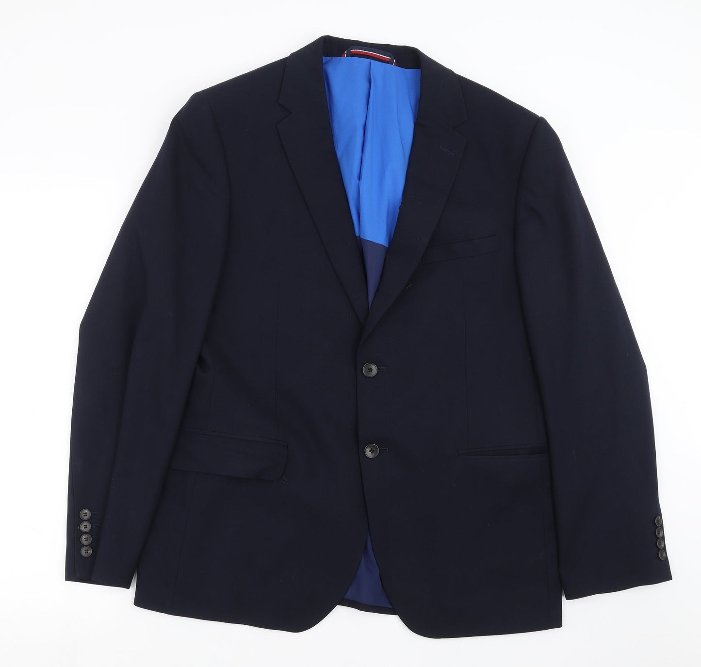 Marks and Spencer Mens Blue   Jacket Suit Jacket Size 42