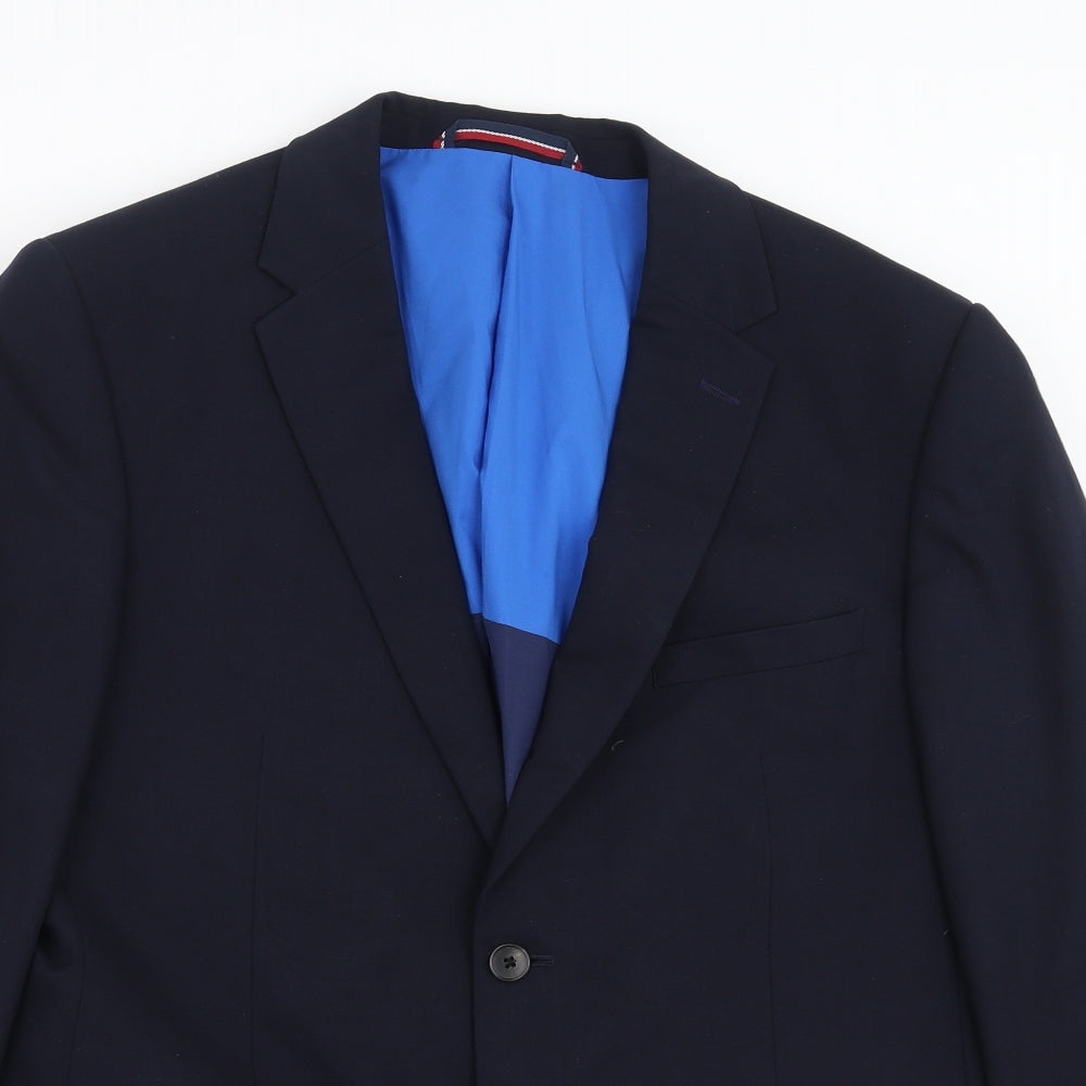 Marks and Spencer Mens Blue   Jacket Suit Jacket Size 42