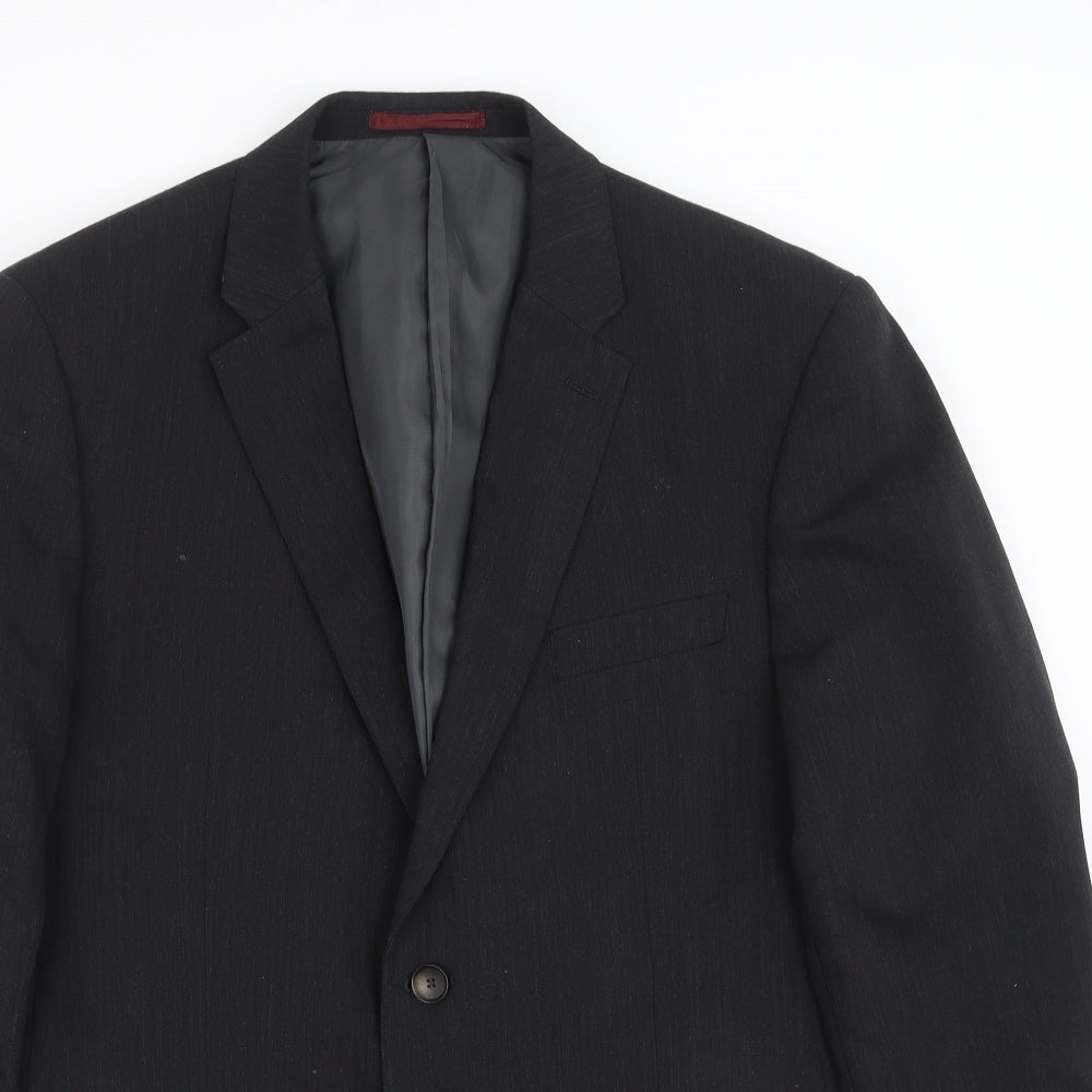 Marks and Spencer Mens Grey   Jacket Suit Jacket Size 42