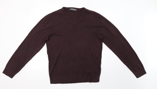 Marks and Spencer Mens Brown  Knit Pullover Sweatshirt Size S