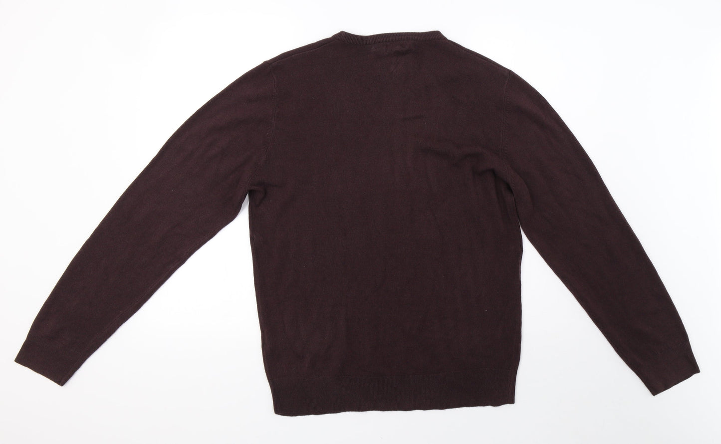 Marks and Spencer Mens Brown  Knit Pullover Sweatshirt Size S