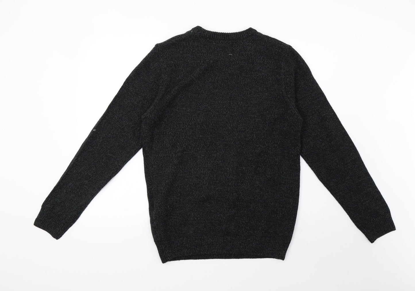 NEXT Mens Grey  Knit Pullover Sweatshirt Size M