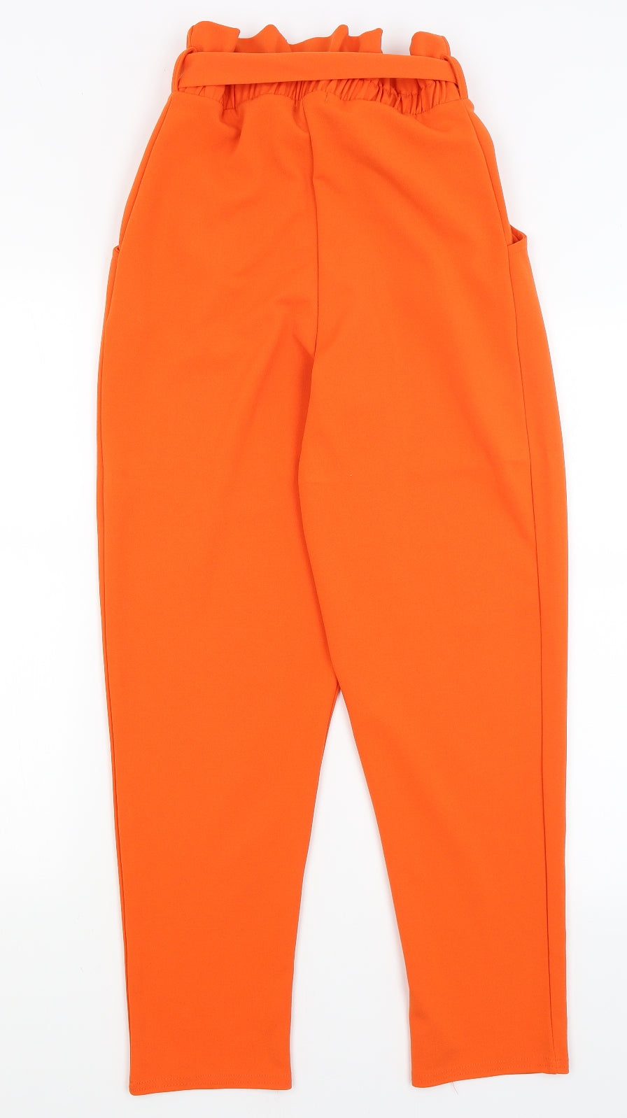 Stylewise Womens Orange   Trousers  Size S L27 in