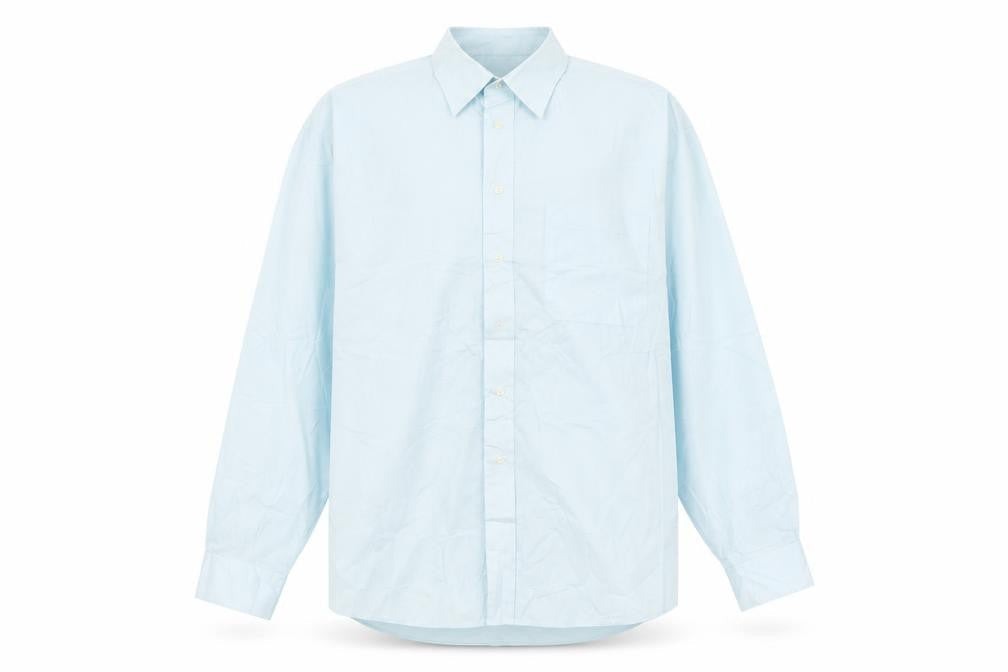 BHS Mens Blue    Button-Up Size 15.5