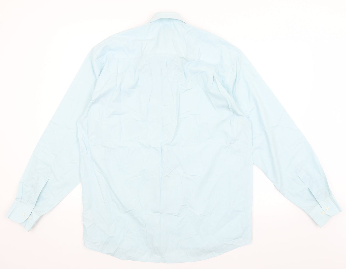 BHS Mens Blue    Button-Up Size 15.5