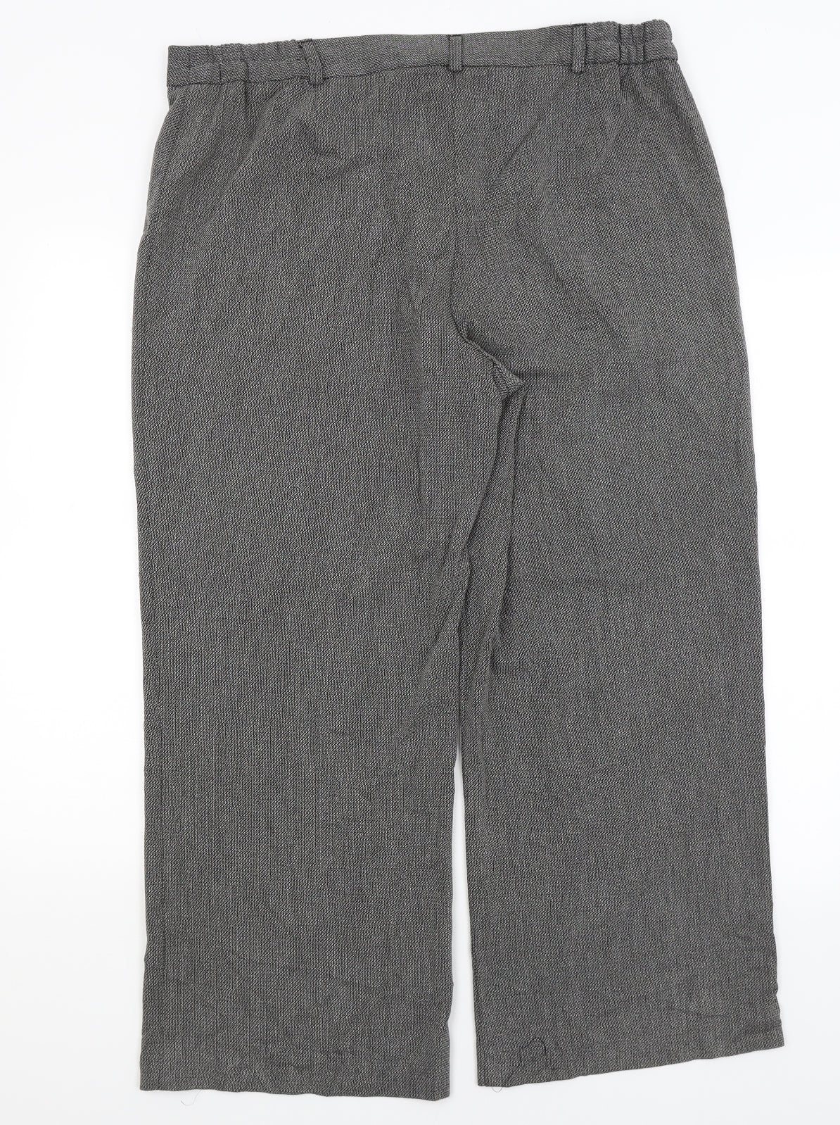 Agenda Womens Grey   Trousers  Size 18 L26.5 in