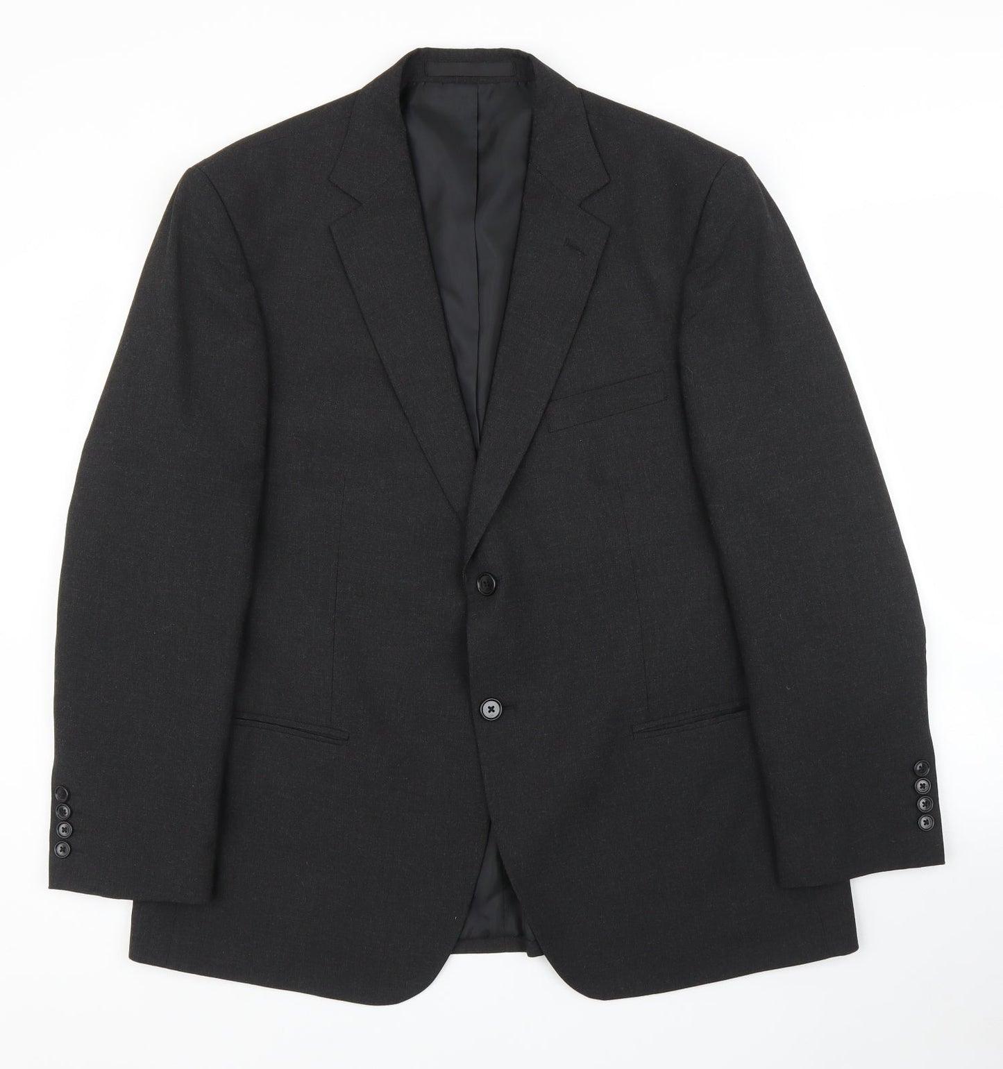 M&S Mens Grey   Jacket Suit Jacket Size 42