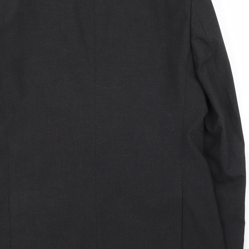 M&S Mens Grey   Jacket Suit Jacket Size 42