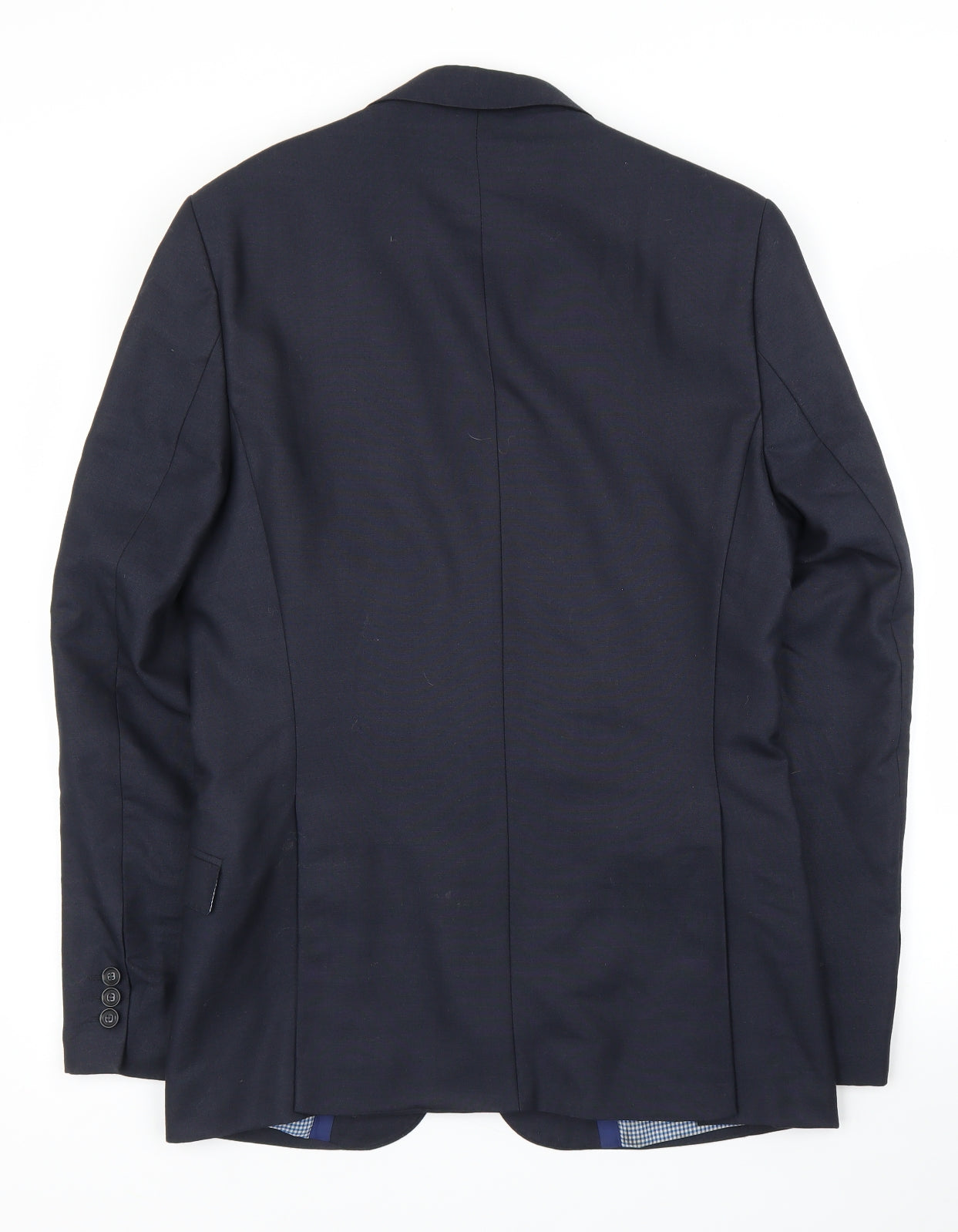 Zara Mens Blue   Jacket Suit Jacket Size 38