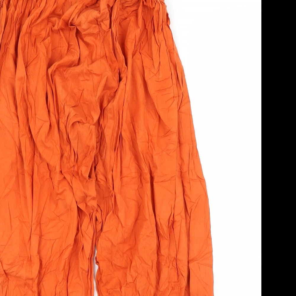 Preworn Womens Orange   Capri Trousers Size M L26 in