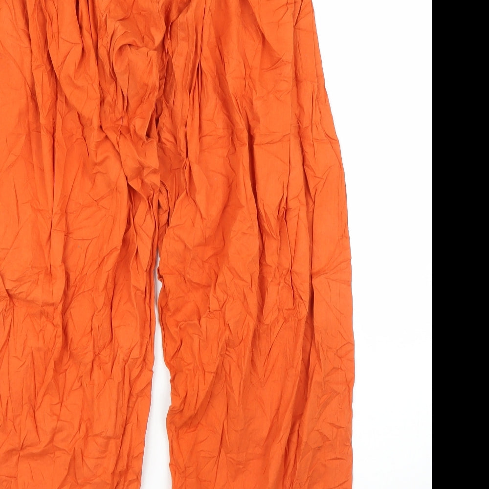 Preworn Womens Orange   Capri Trousers Size M L26 in