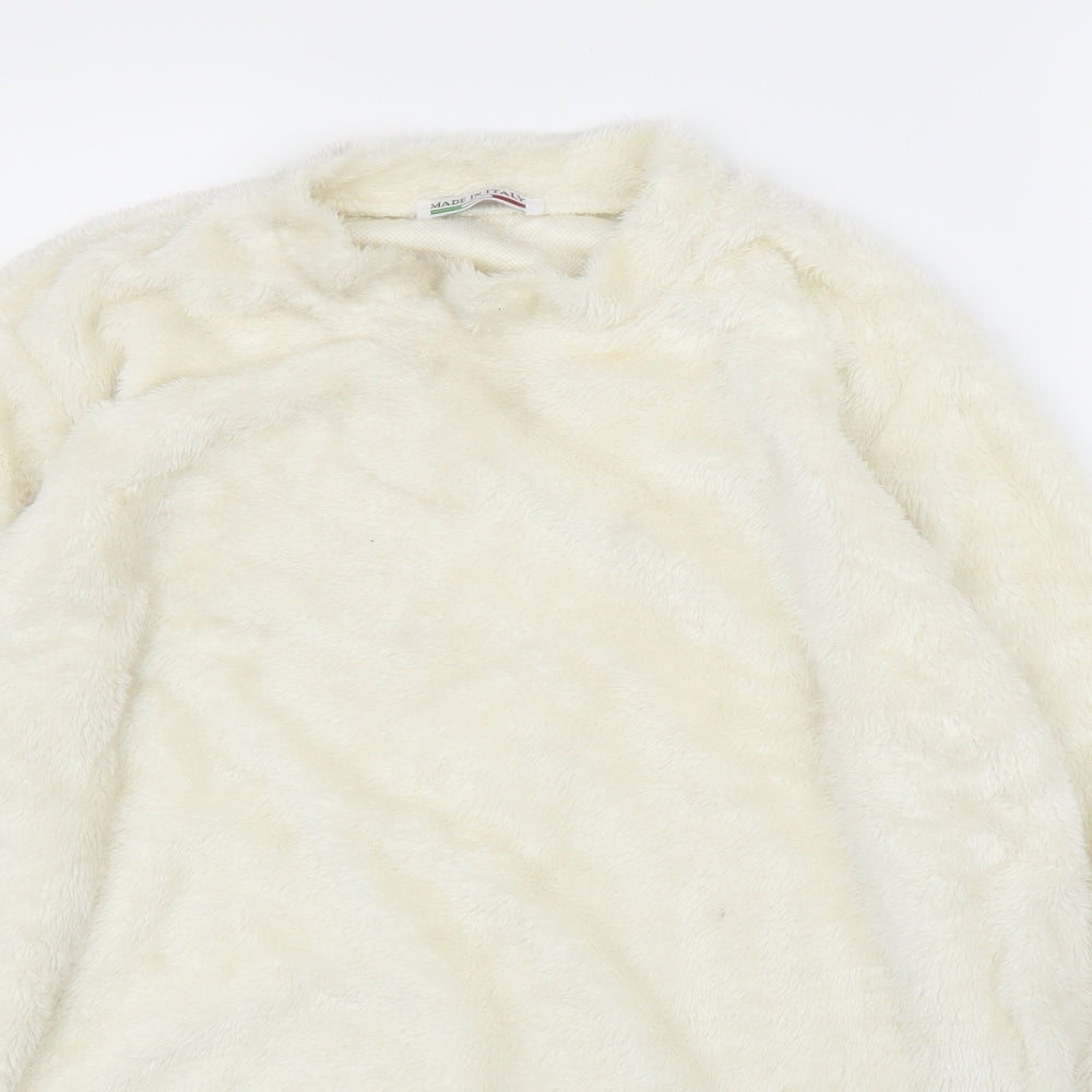 Preworn Womens Ivory   Pullover Jumper Size M