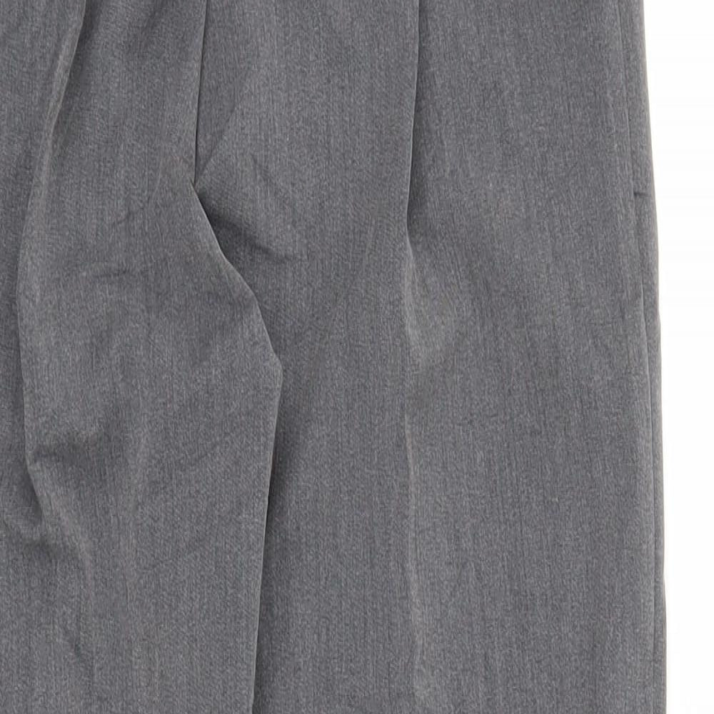 Preworn Womens Grey   Pedal Pusher Trousers Size 10 L24 in