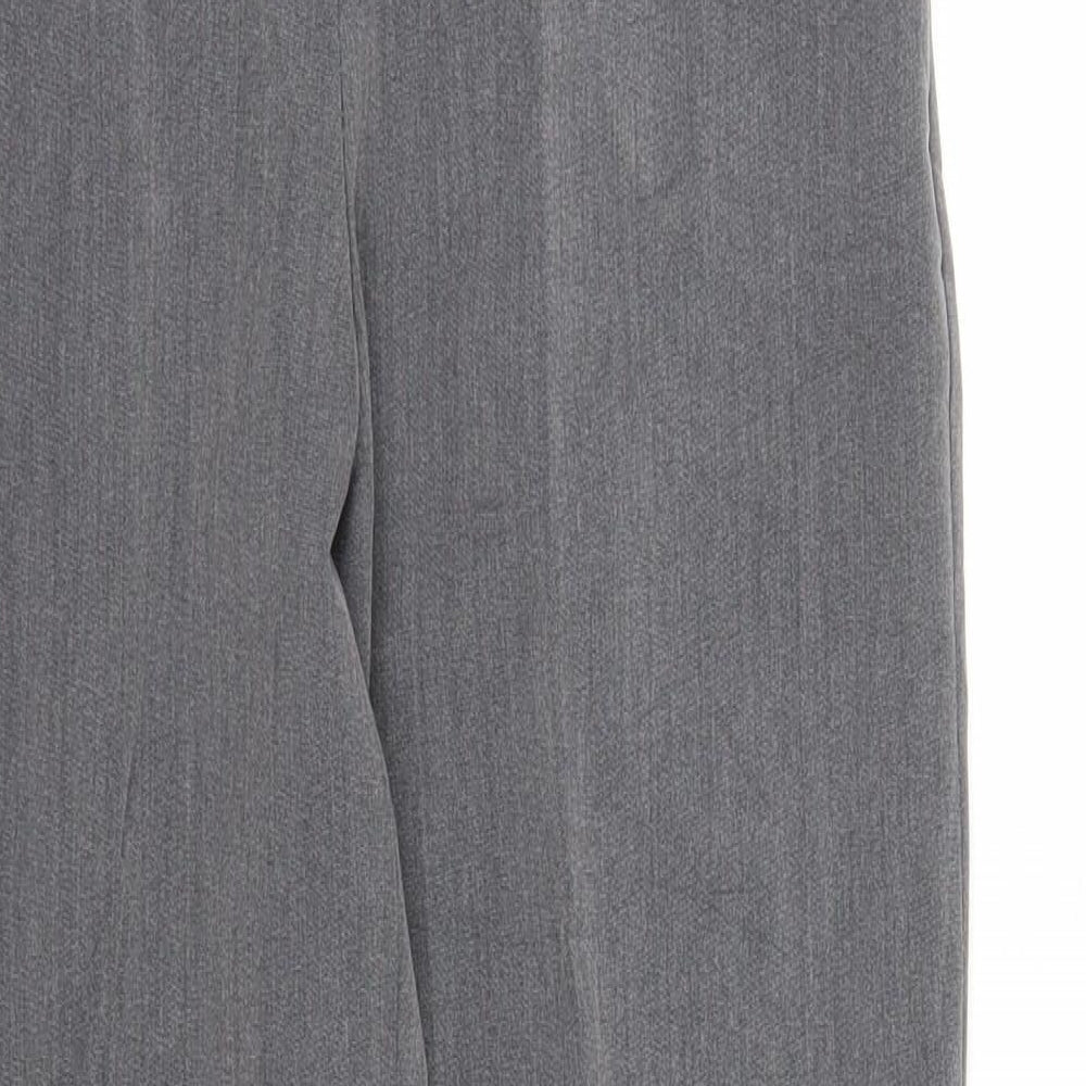 Preworn Womens Grey   Pedal Pusher Trousers Size 10 L24 in