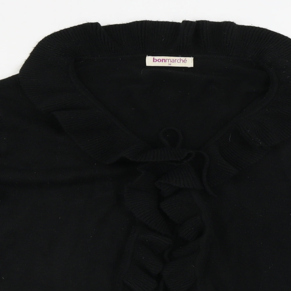Bonmarché  Womens Black   Cardigan Jumper Size M