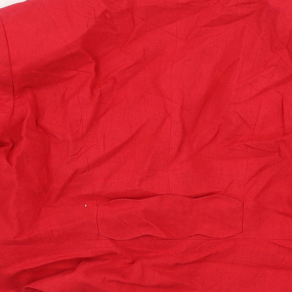 Debenhams  Womens Red   Jacket Sport Coat Size 10