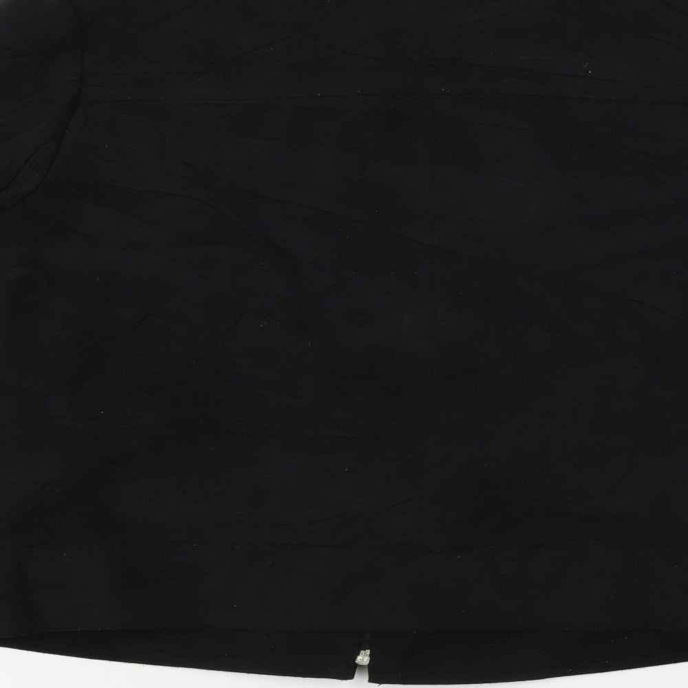 Internacionale Womens Black   Jacket Coat Size 12