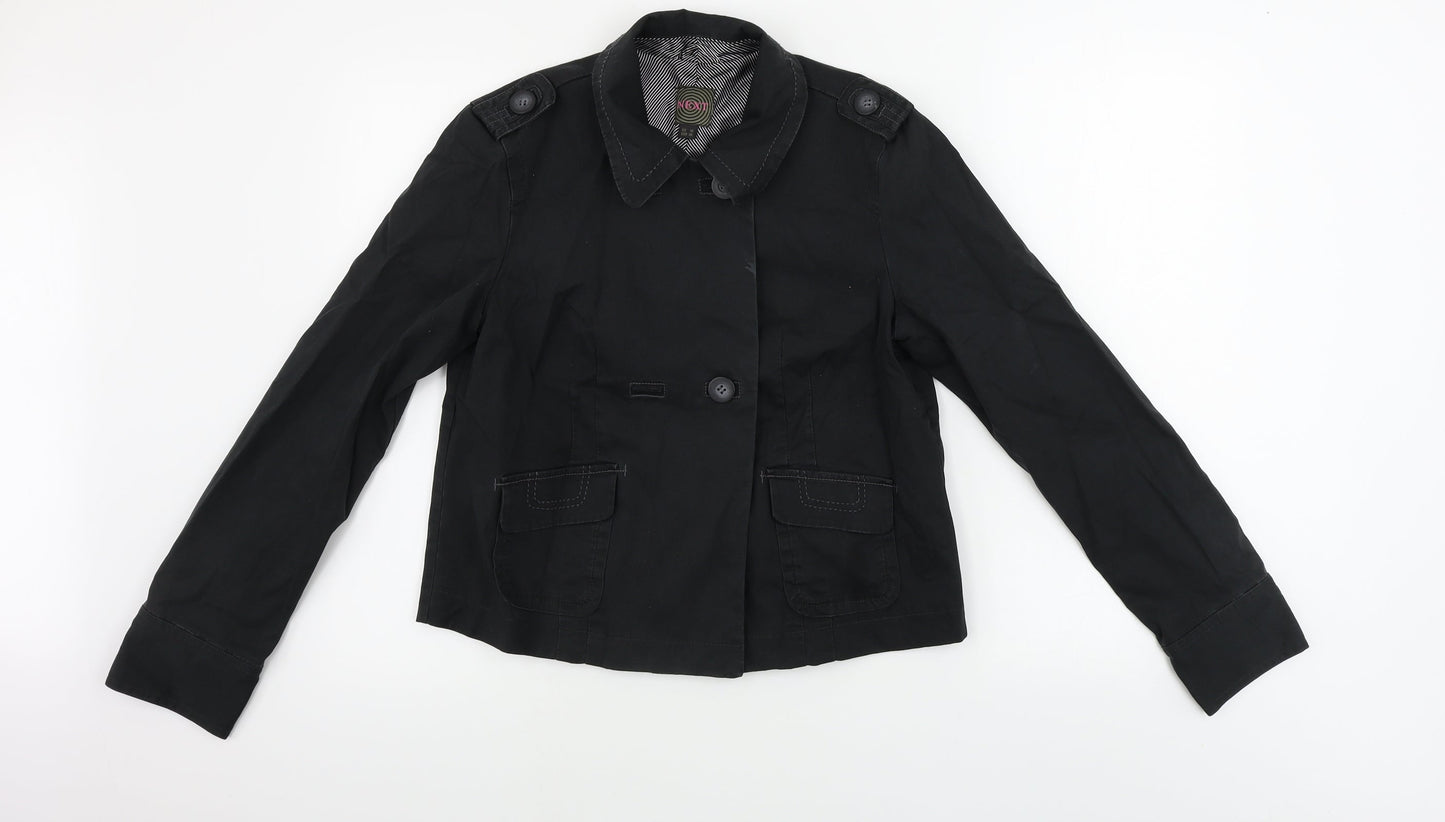 NEXT  Womens Black   Jacket Coat Size 10