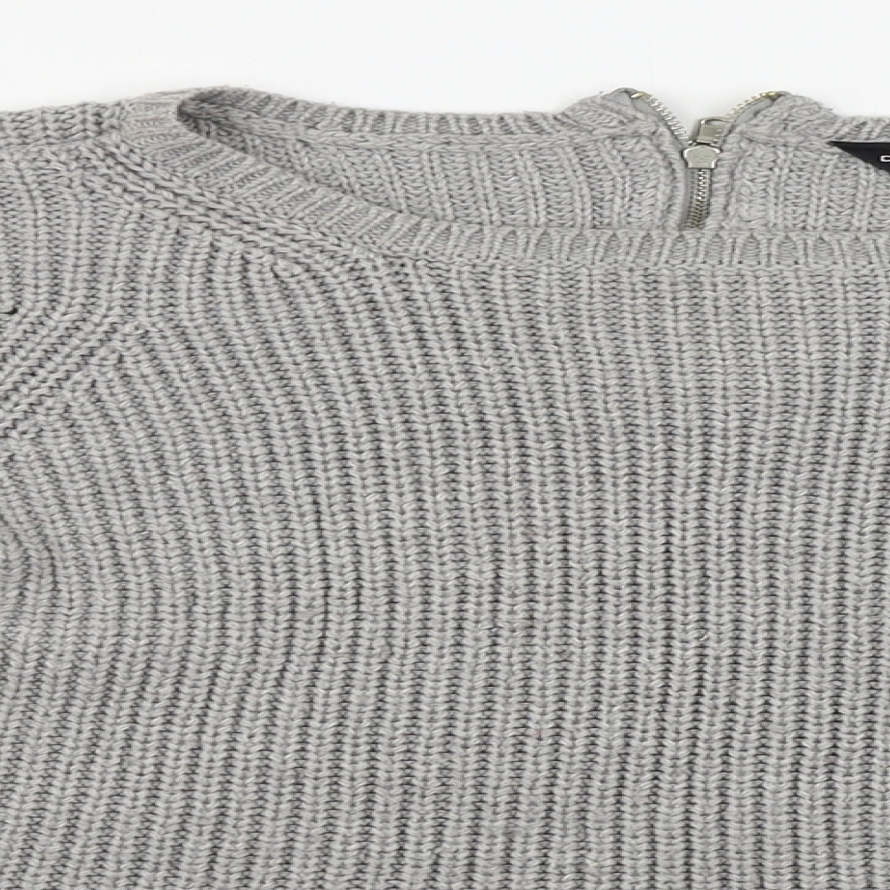 Dorothy Perkins  Womens Grey   Pullover Jumper Size 14