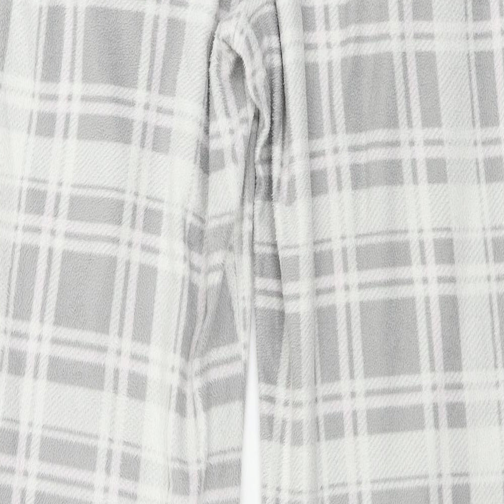 NEXT  Womens Grey Check  Trousers  Size M L26 in