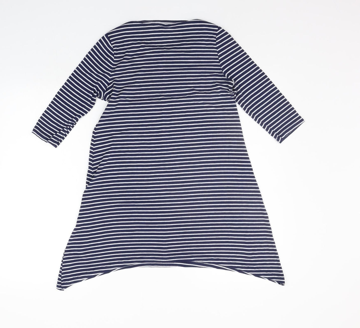 Atmosphere Womens Blue Striped  A-Line  Size 8