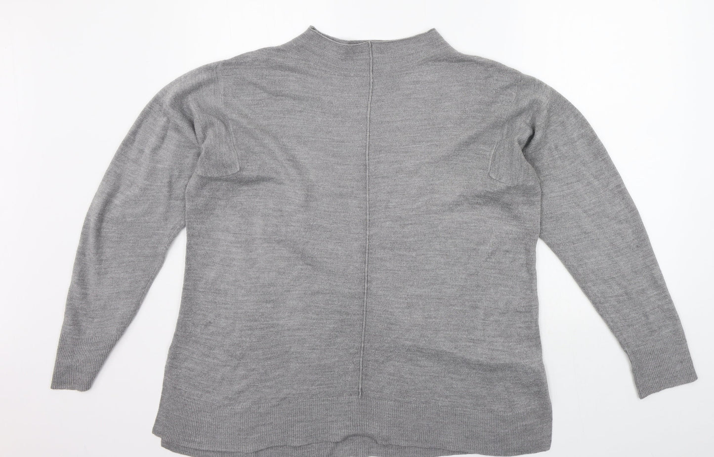 Marks and Spencer Womens Grey   Pullover Jumper Size L