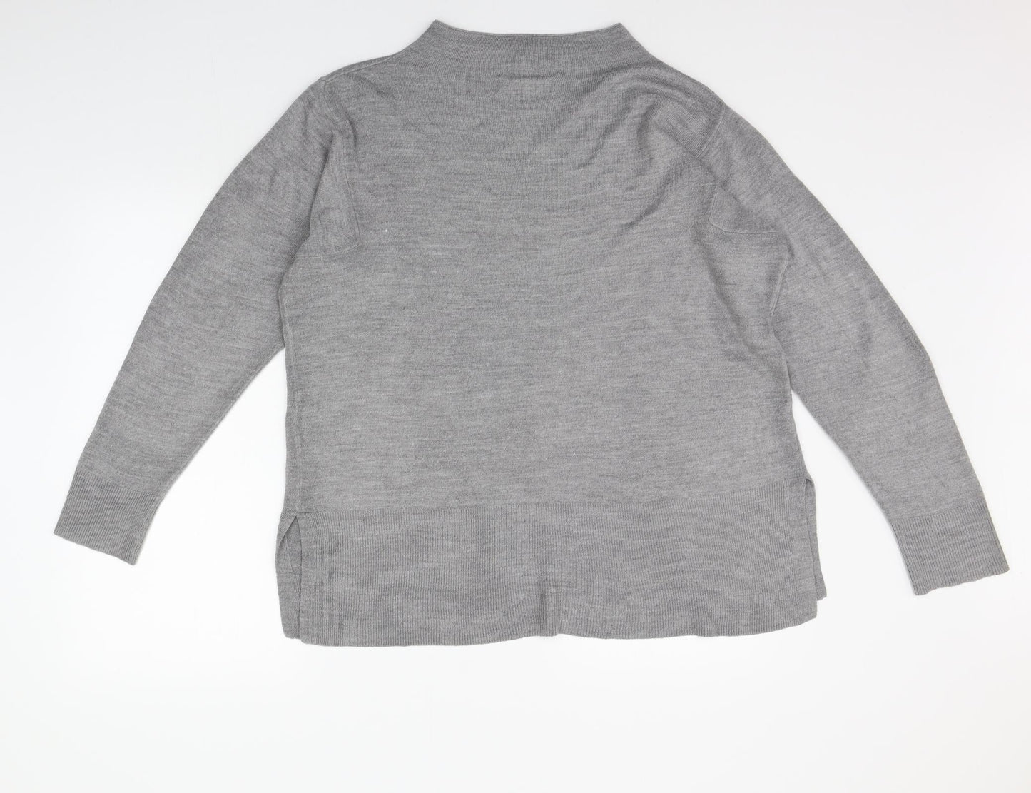 Marks and Spencer Womens Grey   Pullover Jumper Size L