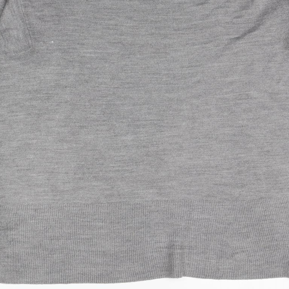 Marks and Spencer Womens Grey   Pullover Jumper Size L