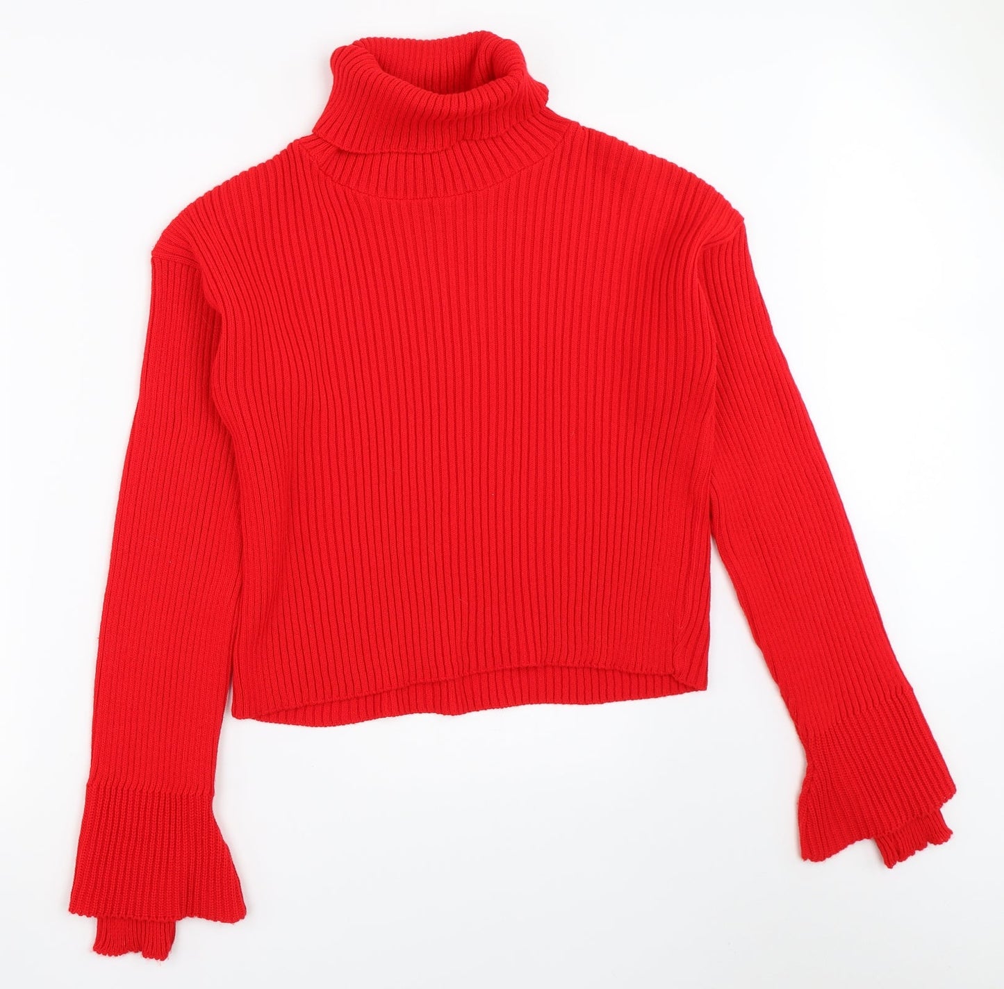 Lasula Womens Red   Pullover Jumper Size M