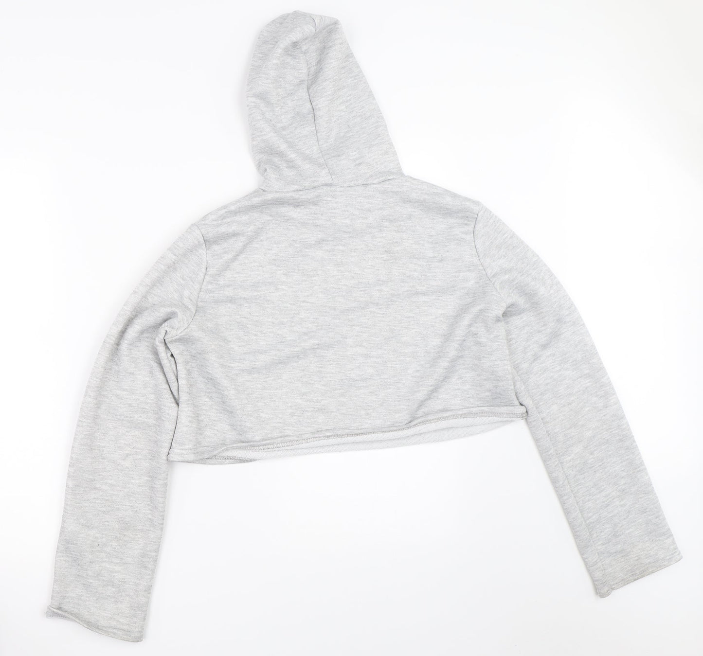PRETTYLITTLETHING Womens Grey   Pullover Sweatshirt Size S