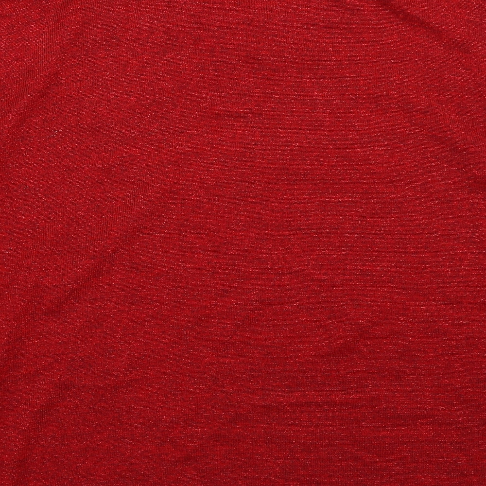 BM Womens Red   Pullover Jumper Size L