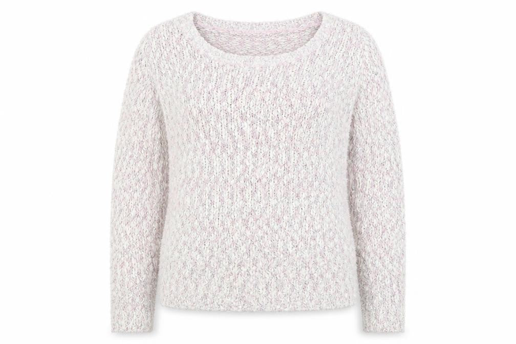 Isle Womens Pink   Pullover Jumper Size S