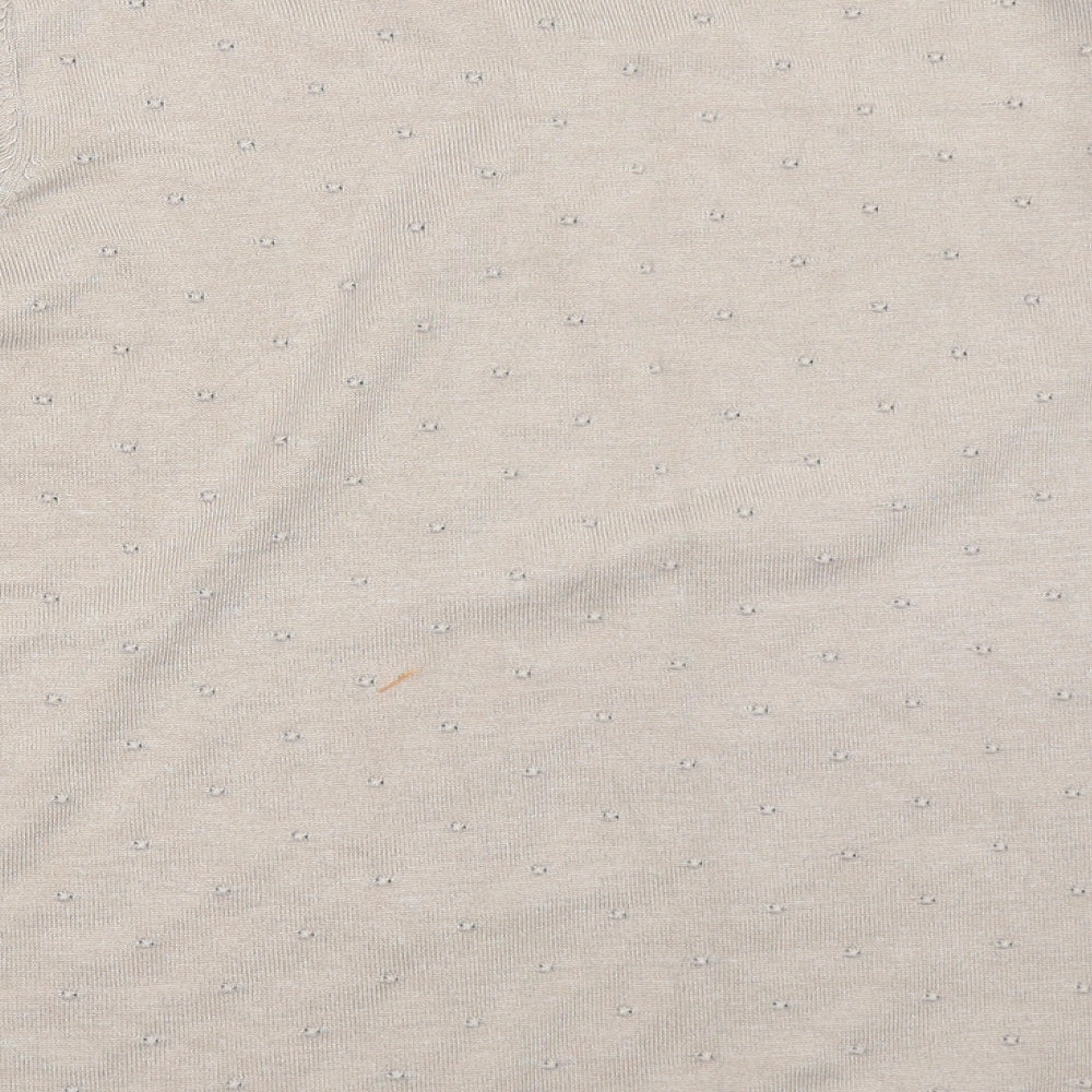 Hepburn Womens Beige   Cardigan Jumper Size M